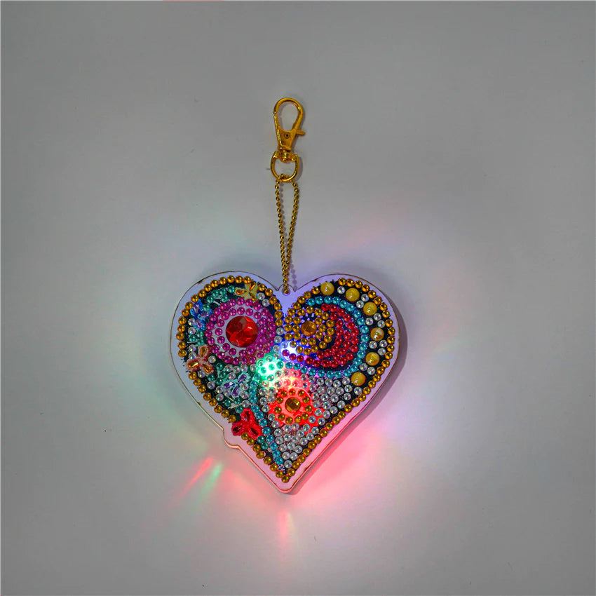 GLOEIENDE SLEUTELHANGER | LOVE