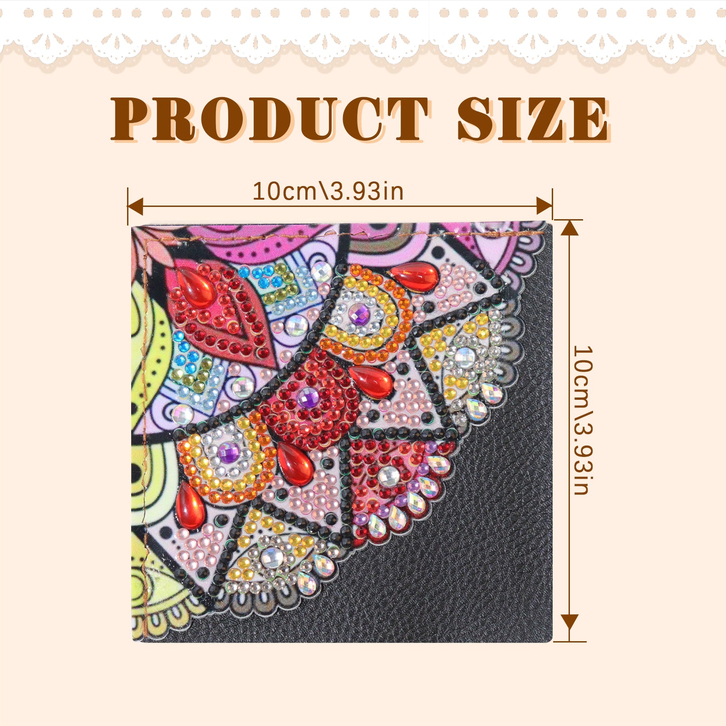 Diamond Paintings Bladwijzers (Set Van 4)