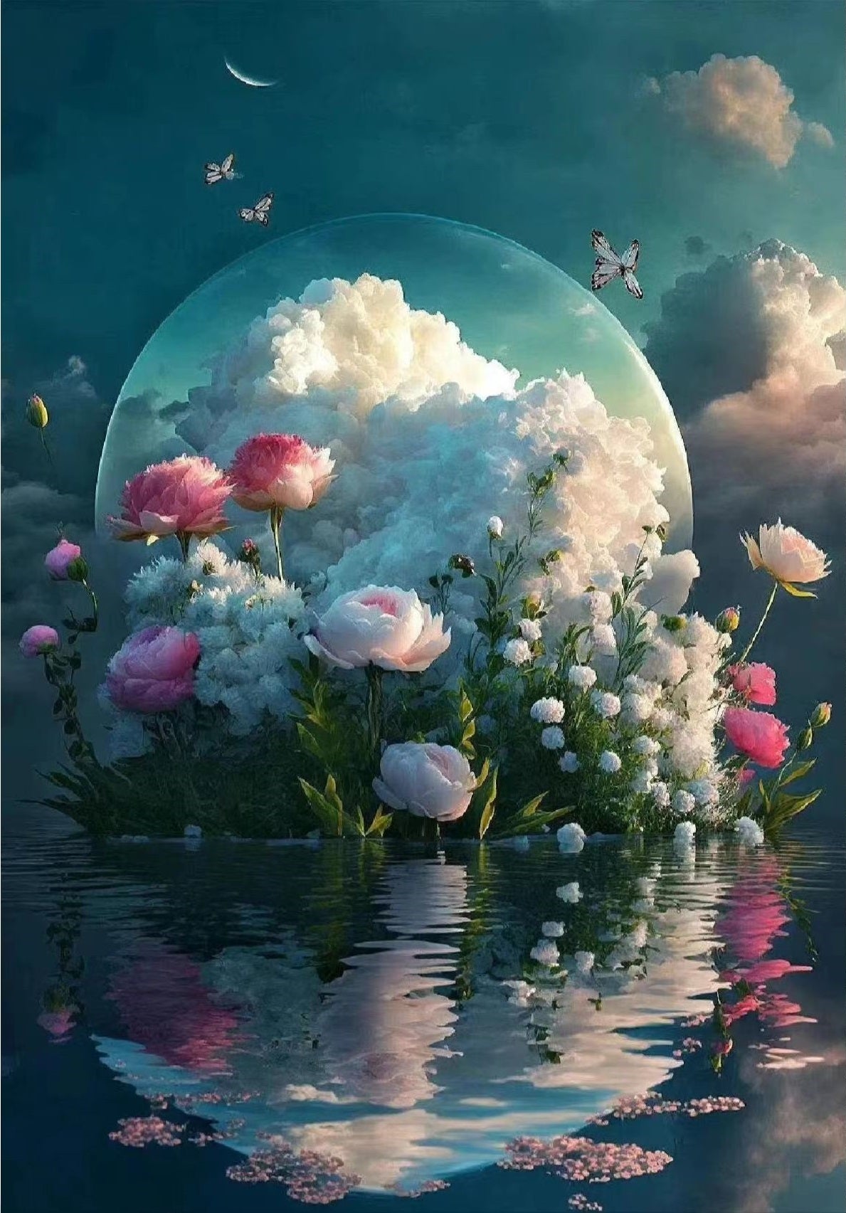 Bloemen Op Water