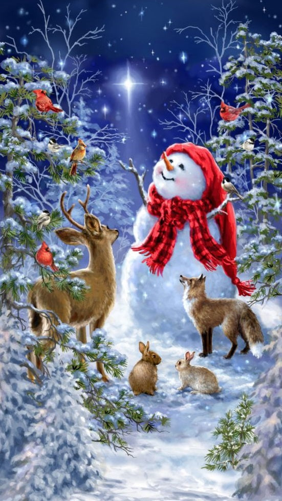 DIAMOND PAINTING | SNEEUWMANNEN EN DIEREN