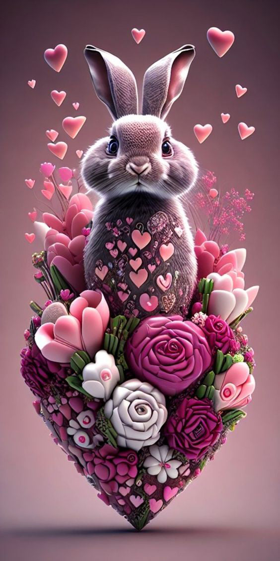 Hartvormig Bloemenkonijntje