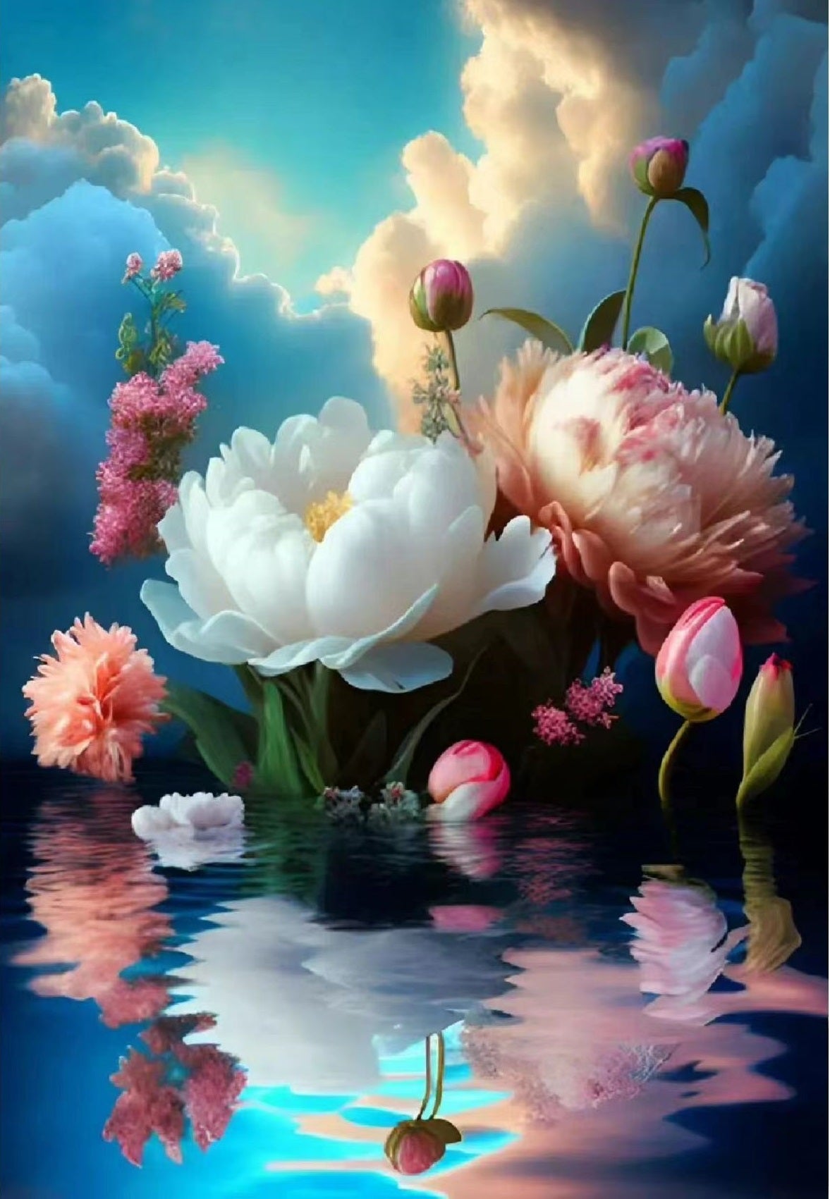 Bloemen In Water