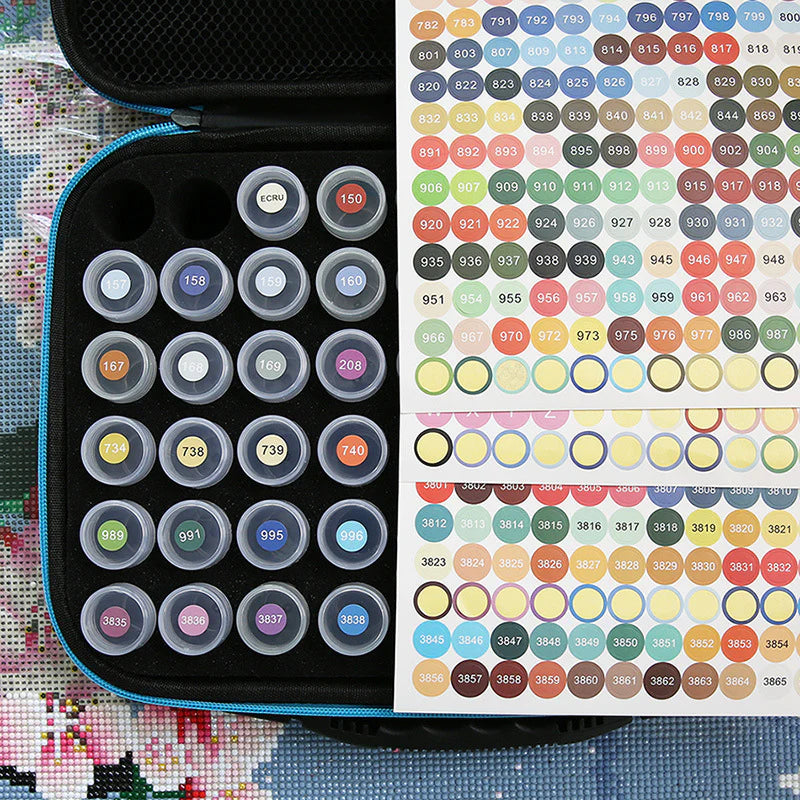 STICKER MET DIAMANTEN ETIKET