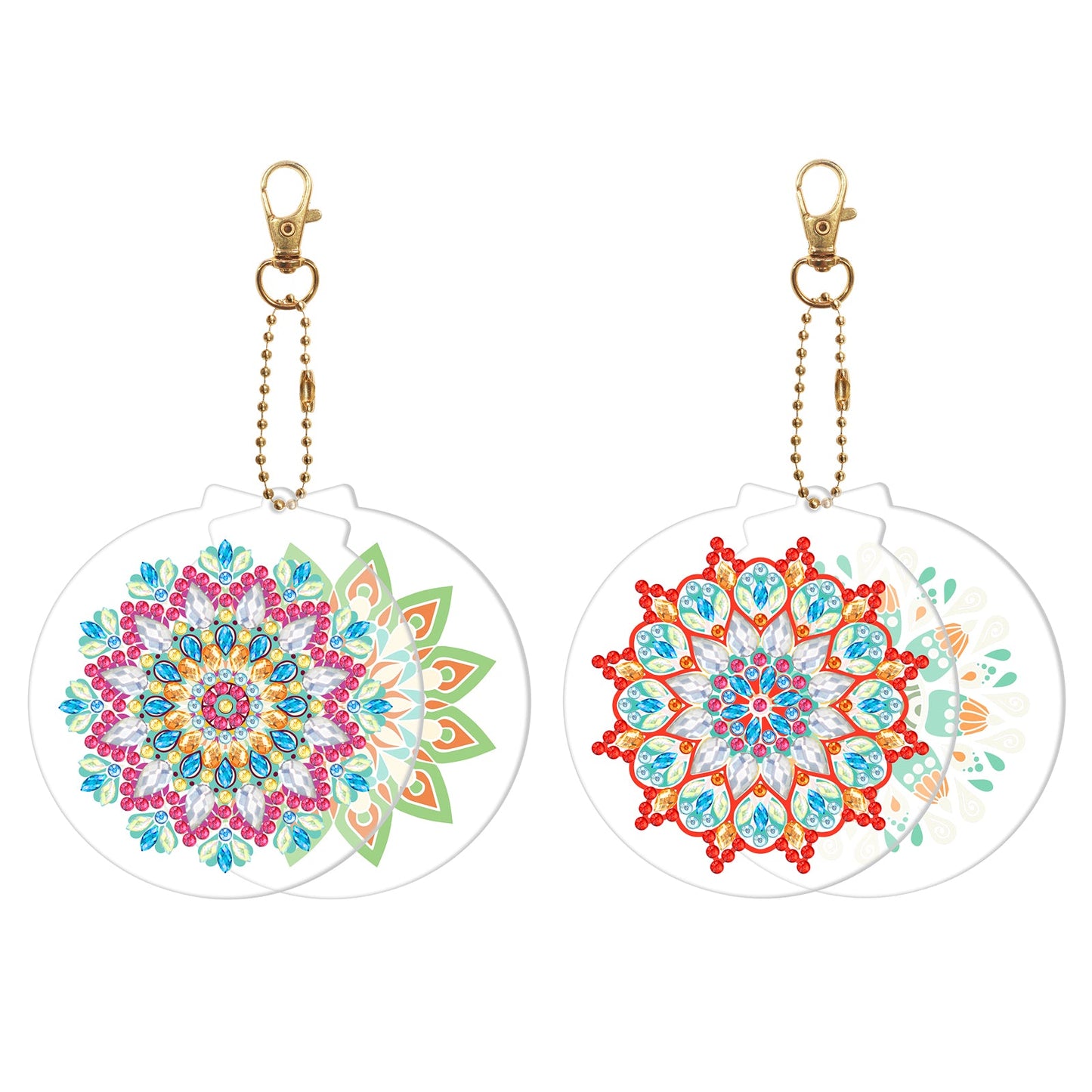 Tweedelig | Mandala | Sleutelhanger