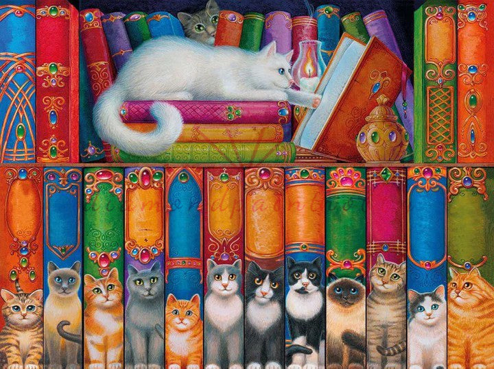 KATTEN BOEKENPLANK
