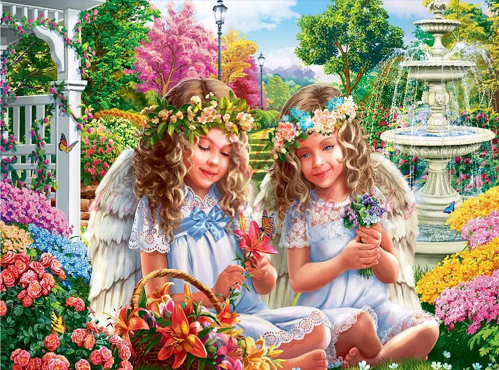 TWEE ENGELENMEISJES