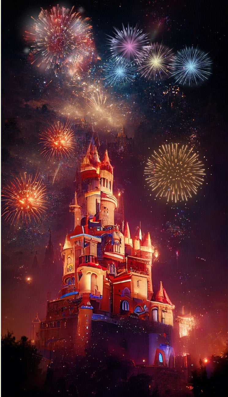 KASTEEL ZWEINSTEIN ONDER VUURWERK