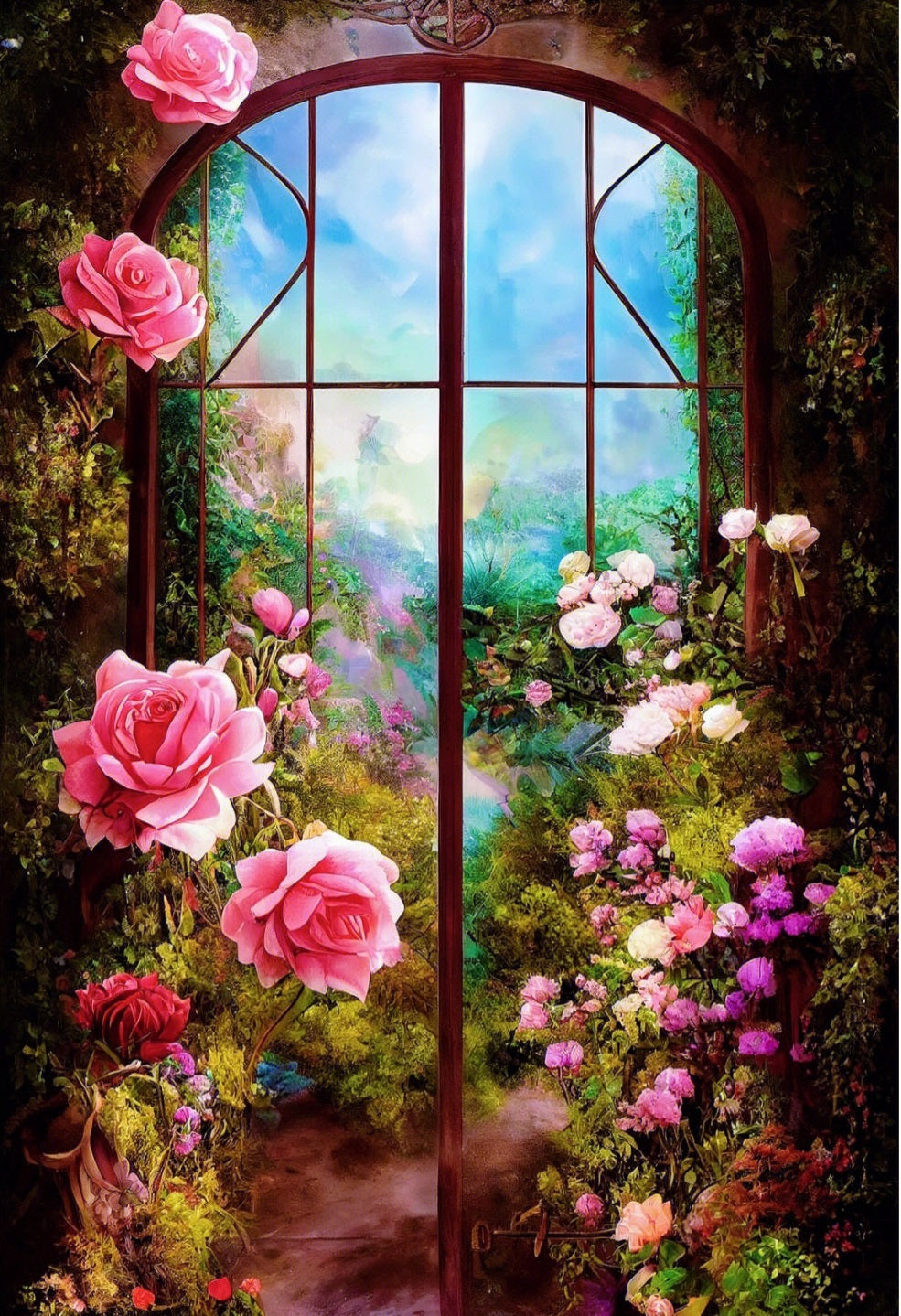 HET BLOEMENKAMER RAAM