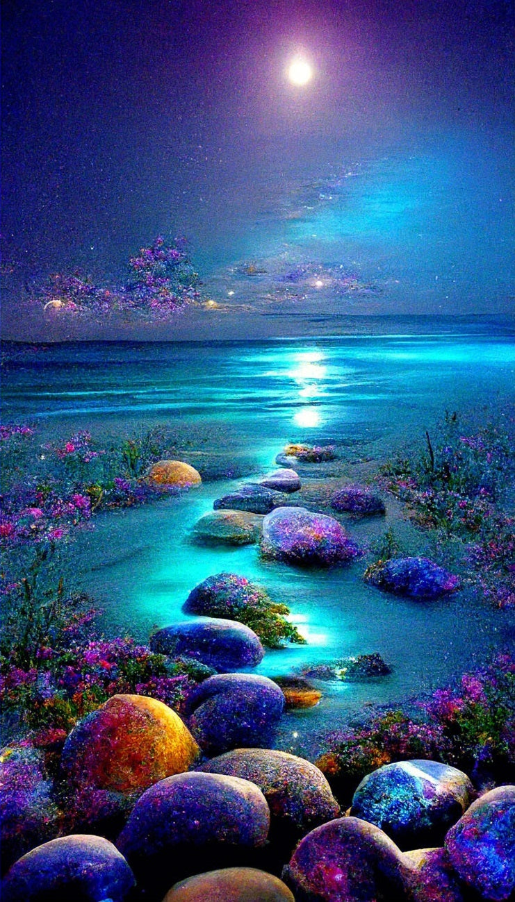 MAANLICHT STRAND