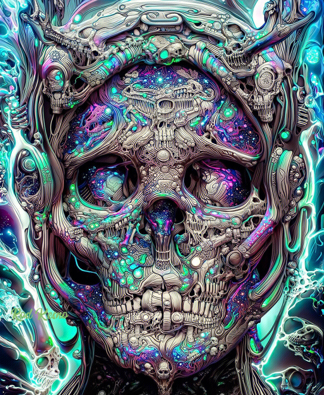 CYBERPUNK SCHEDEL