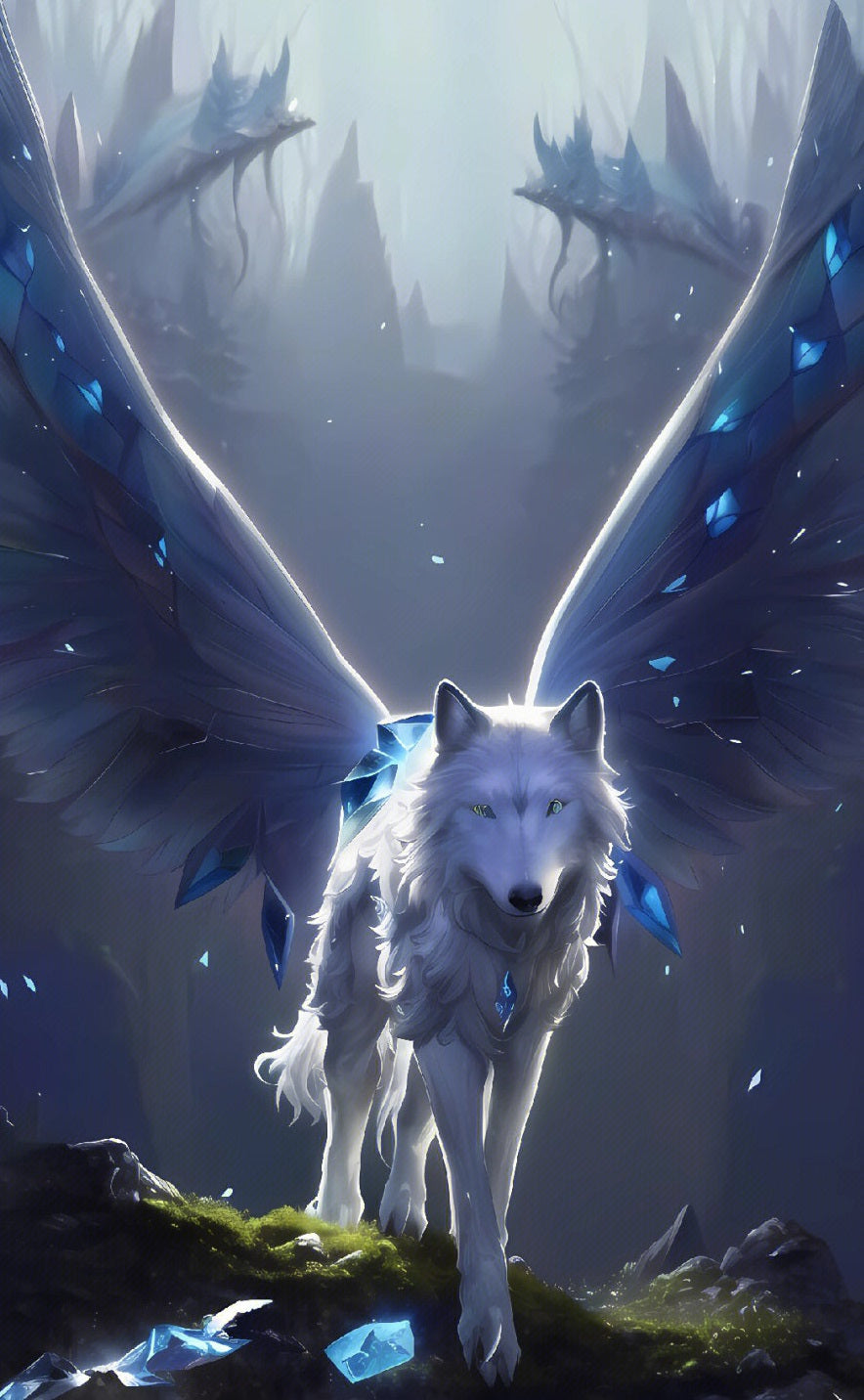 DE GEVLEUGELDE WOLF