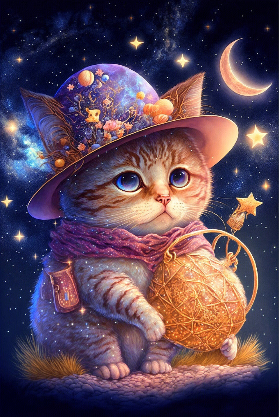 KITTEN IN EEN HOED