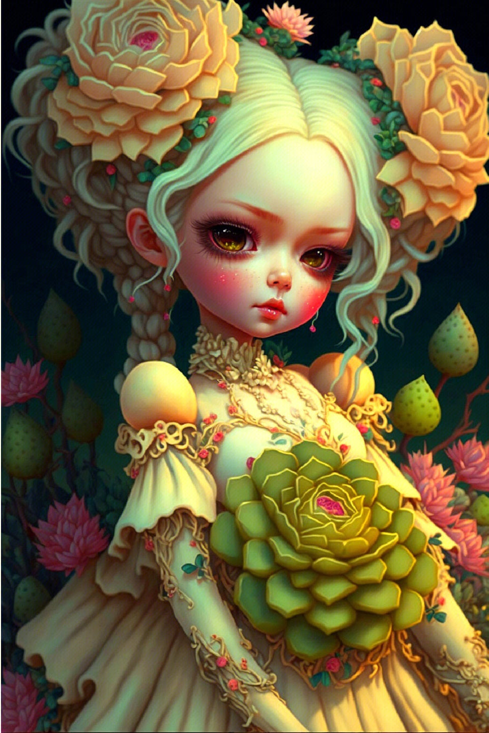 Het meisje met de bloemen