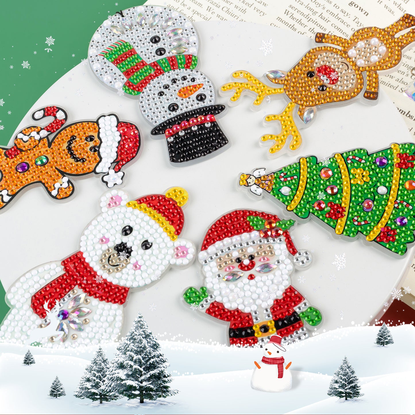 BOEKENLEGGERS | KERSTMIS (SET VAN 6)