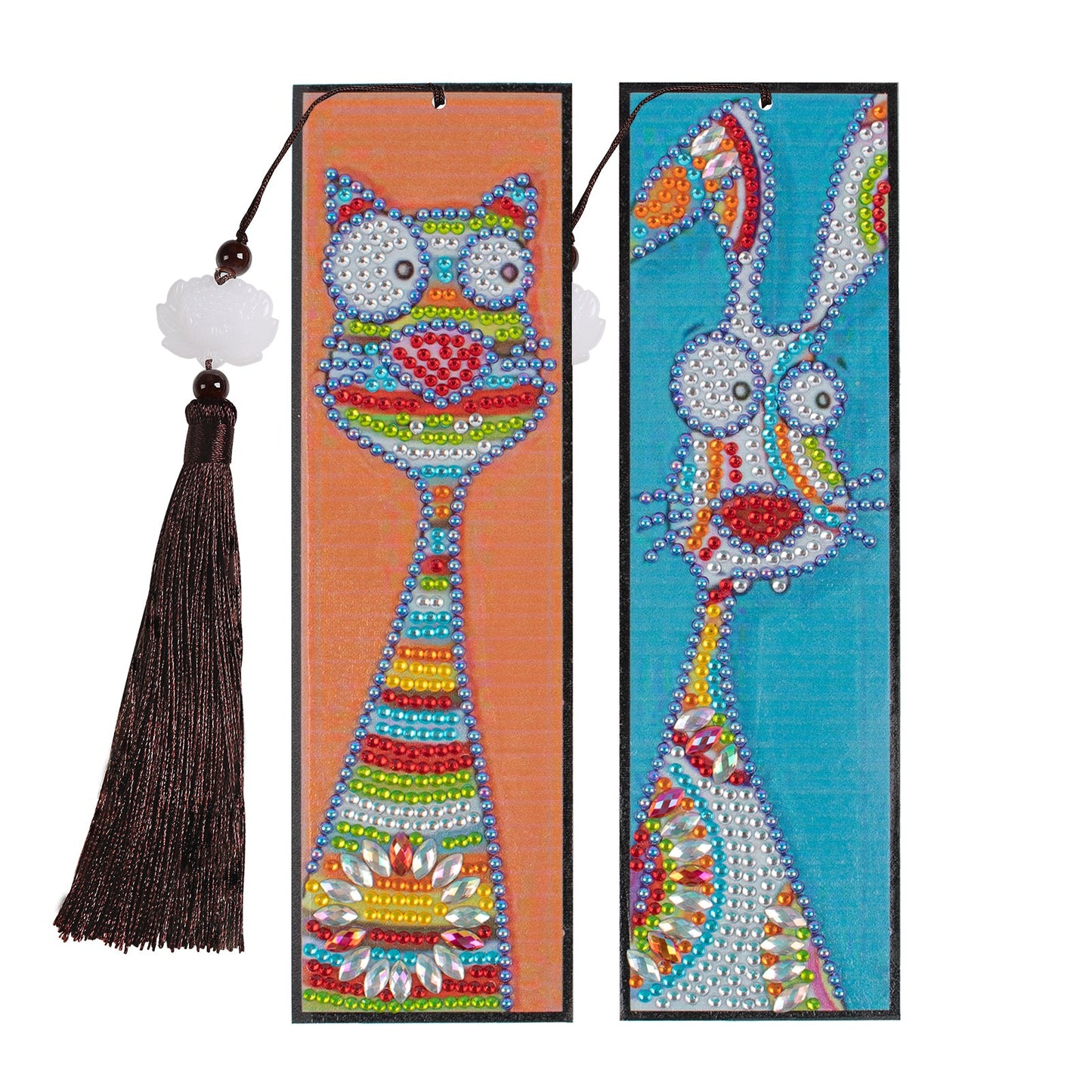 DIAMOND PAINTING BOOKMARK | RABBIT(2PCS/SET)