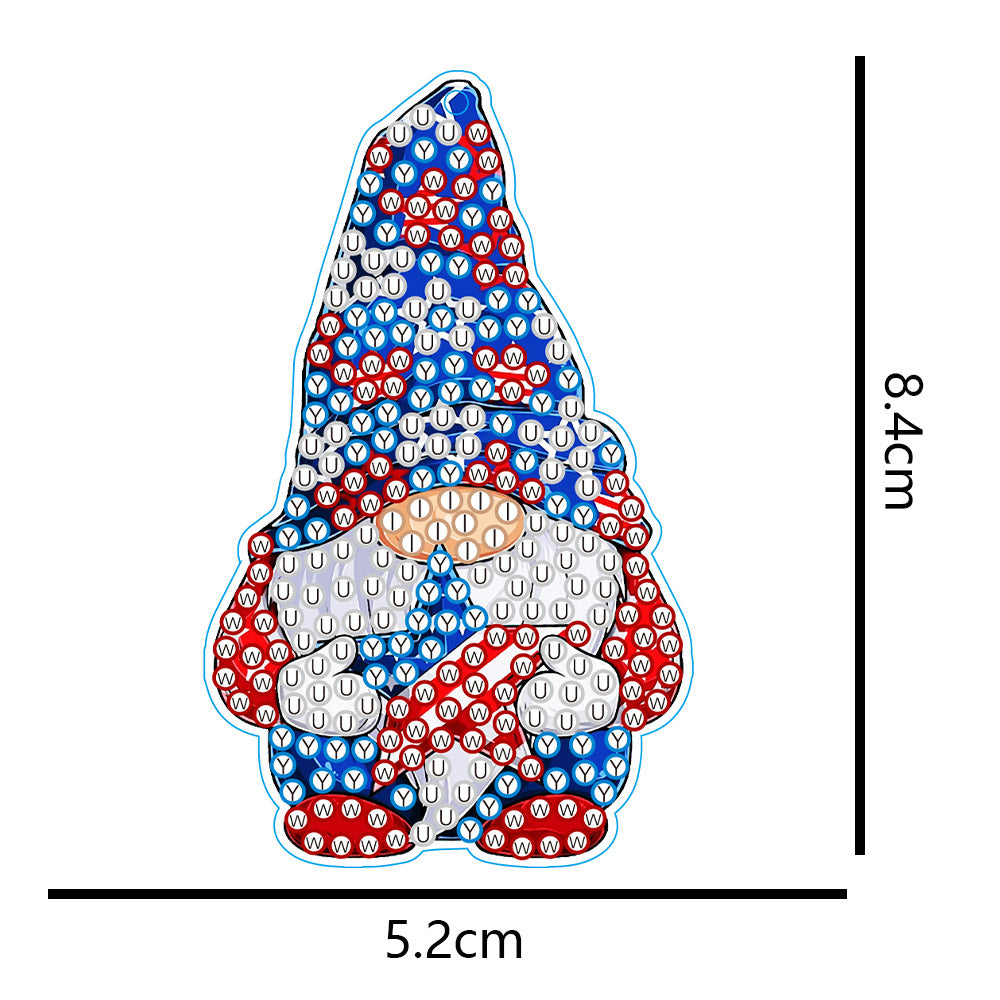 DIAMOND PAINTING KERSTMIS SLEUTELHANGER