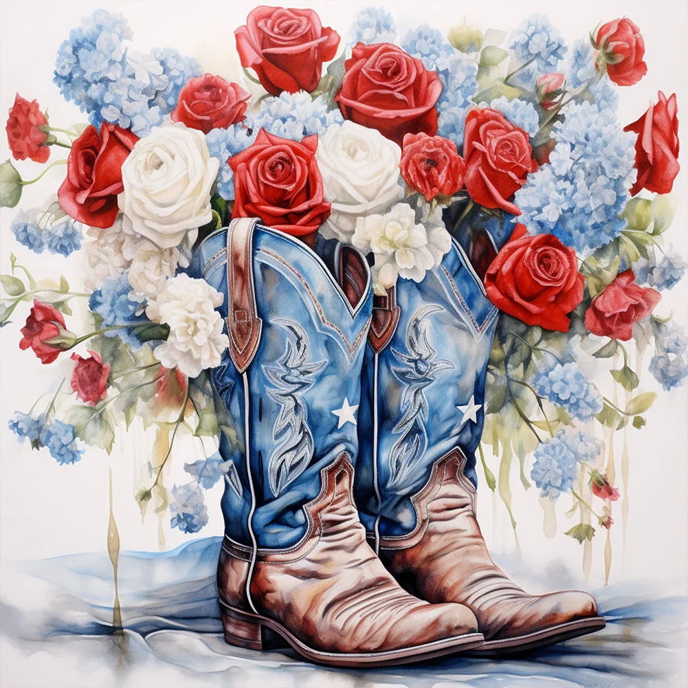 Bloemen En Schoenen