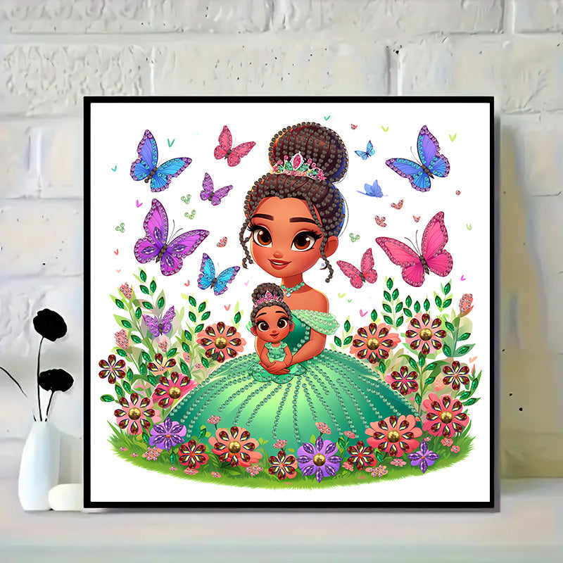 Partial Special Shaped Diamond Painting - Cartoon