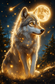 Gouden maanwolf