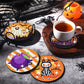 Diamond Painting Onderzetter | Halloween (Set Van 8) | Zonder Beugel