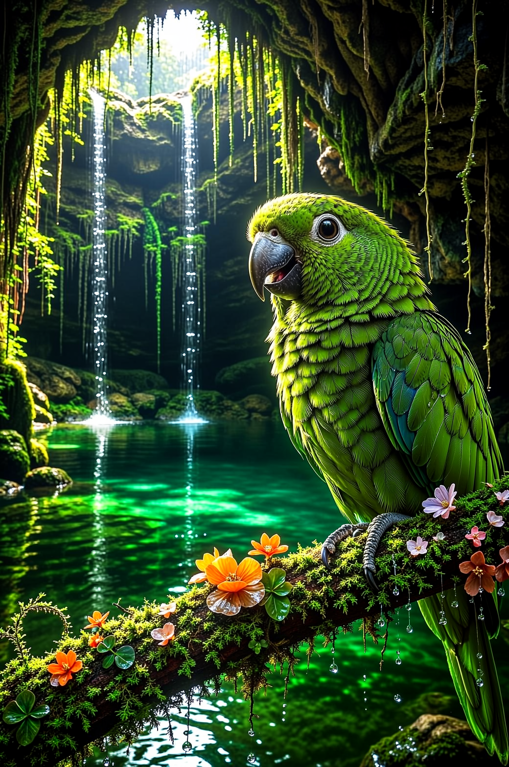 Groene papegaai