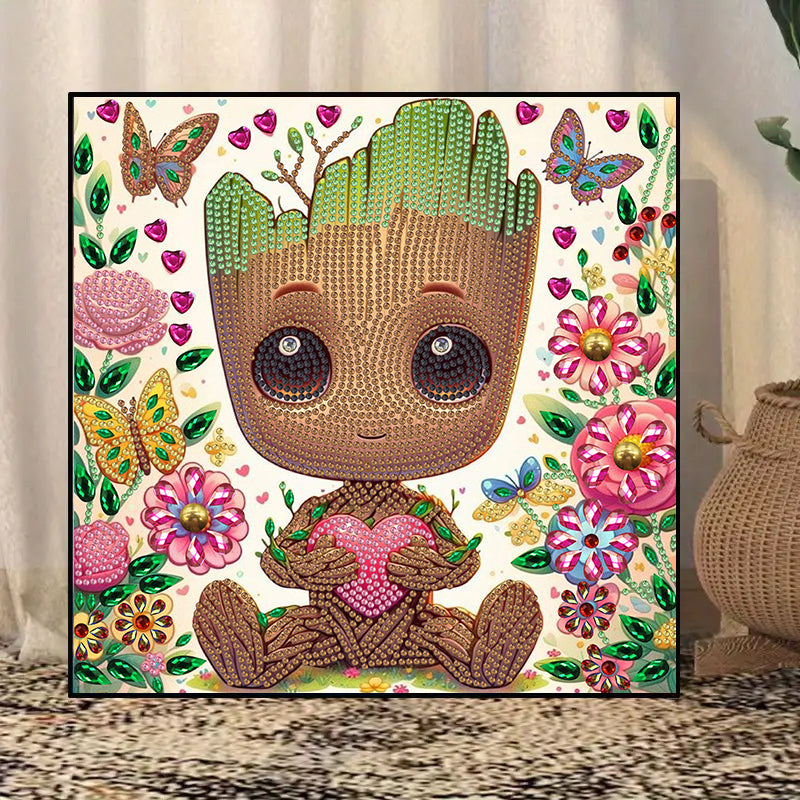 Partial Special Shaped Diamond Painting - Cartoon