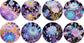 Diamond Painting Onderzetter | Prachtige Bloemen (Set Van 8) | Zonder Beugel