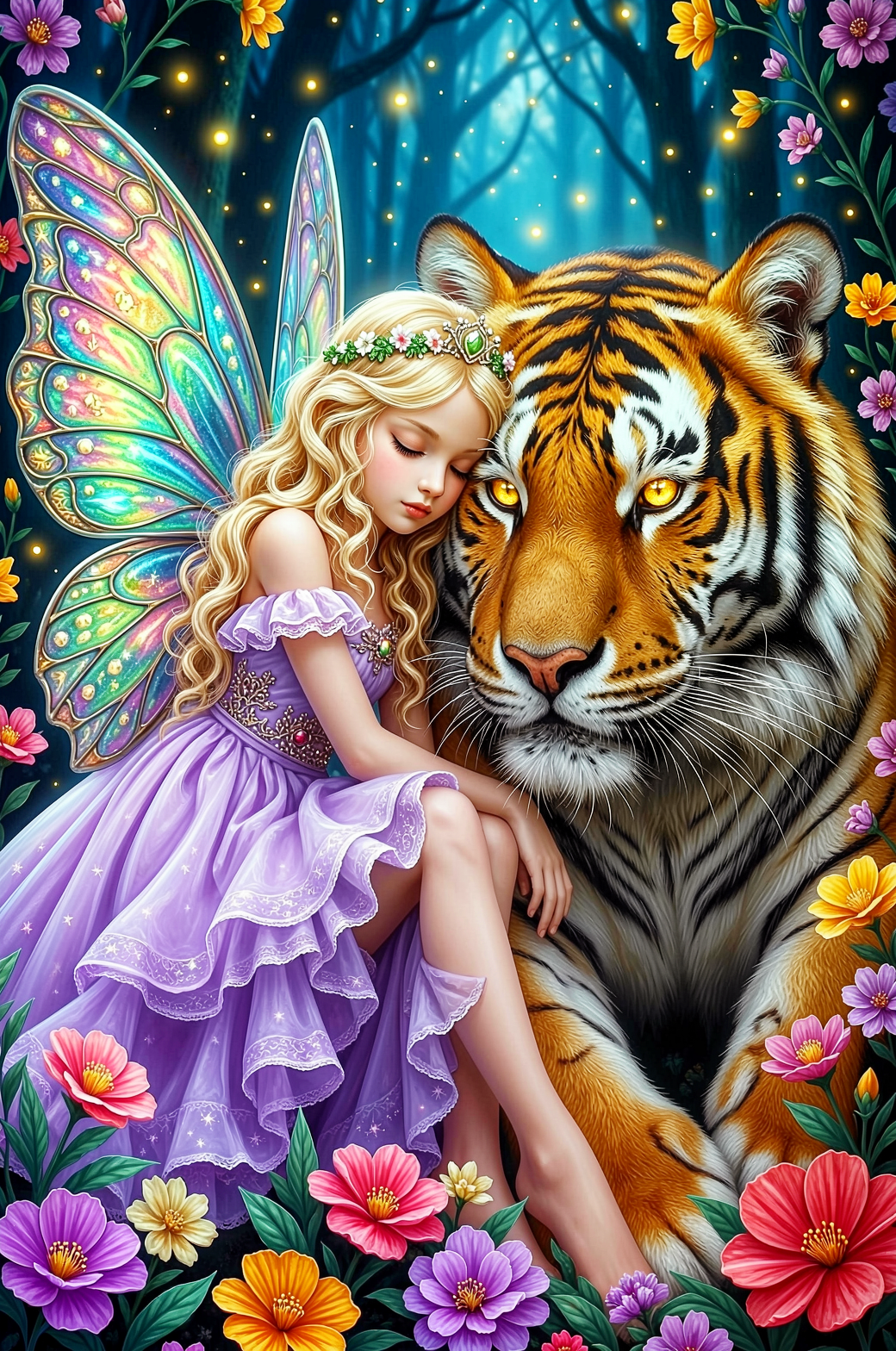 Fee en tijger