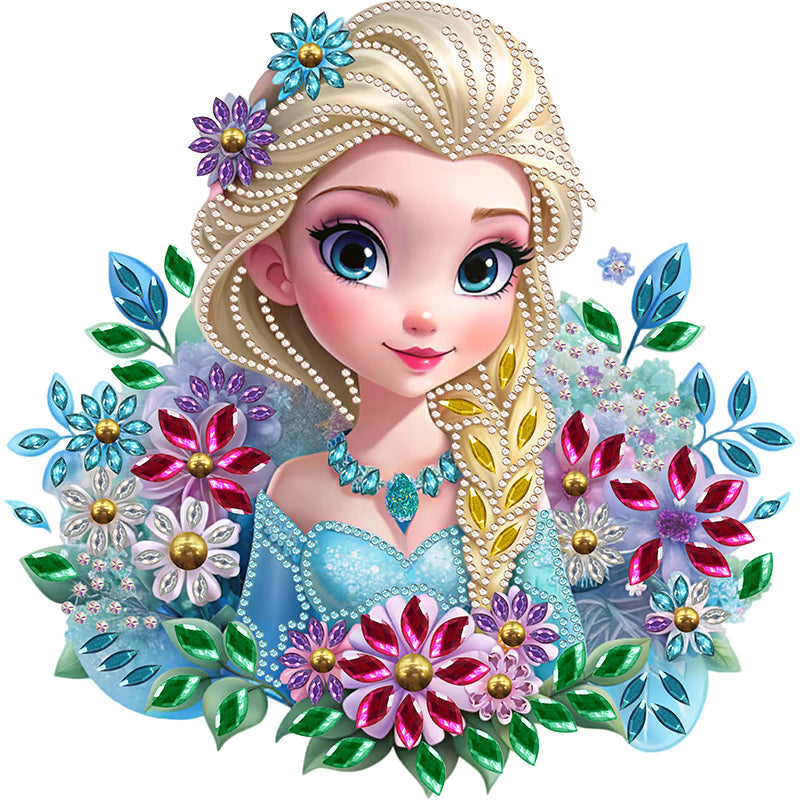 Partial Special Shaped Diamond Painting - Cartoon