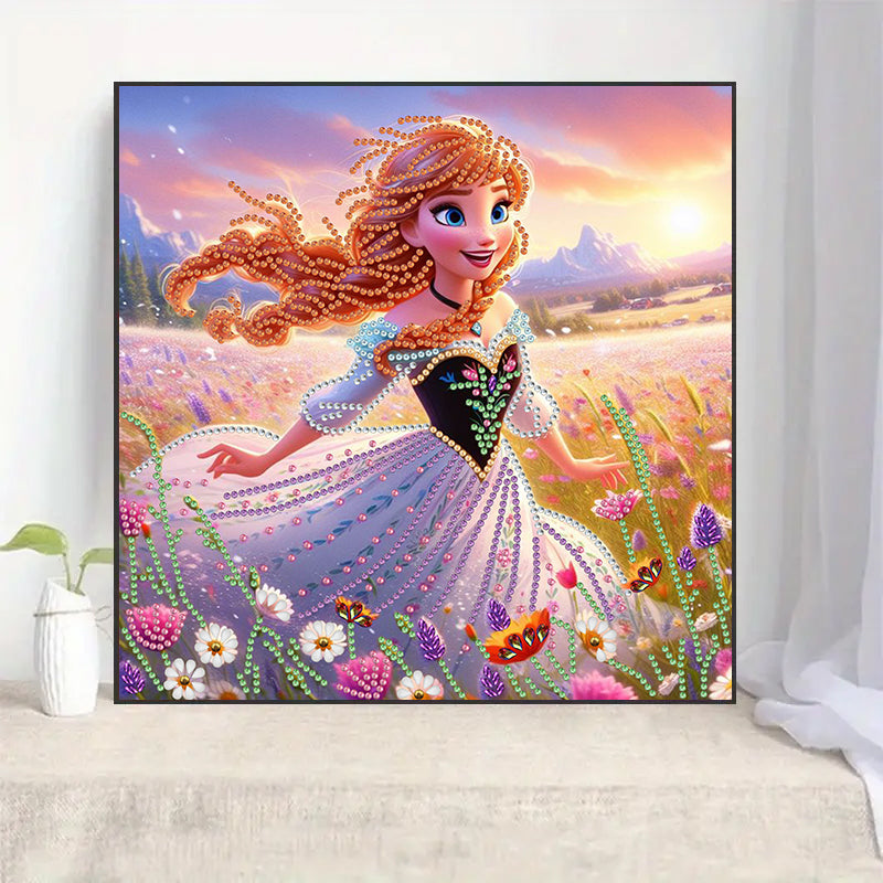 Partial Special Shaped Diamond Painting - Cartoon