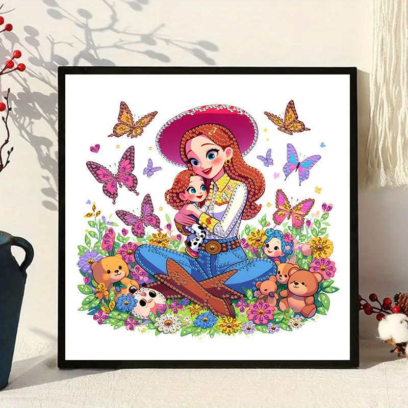 Partial Special Shaped Diamond Painting - Cartoon