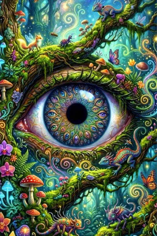 Oog van het bos