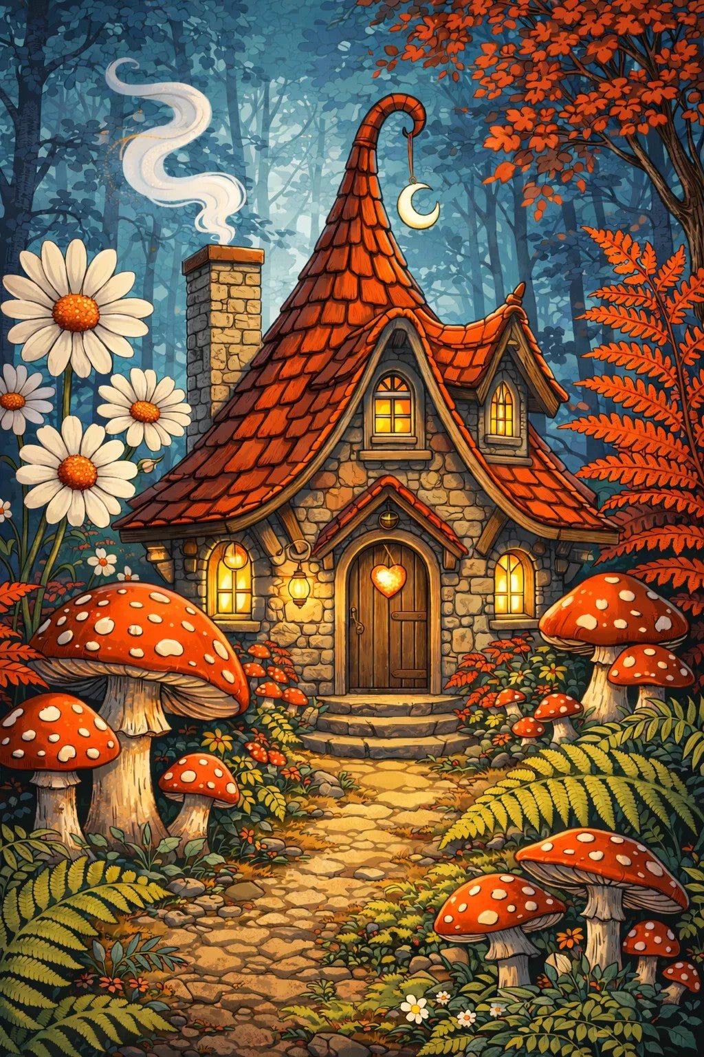 Paddestoelhuisje