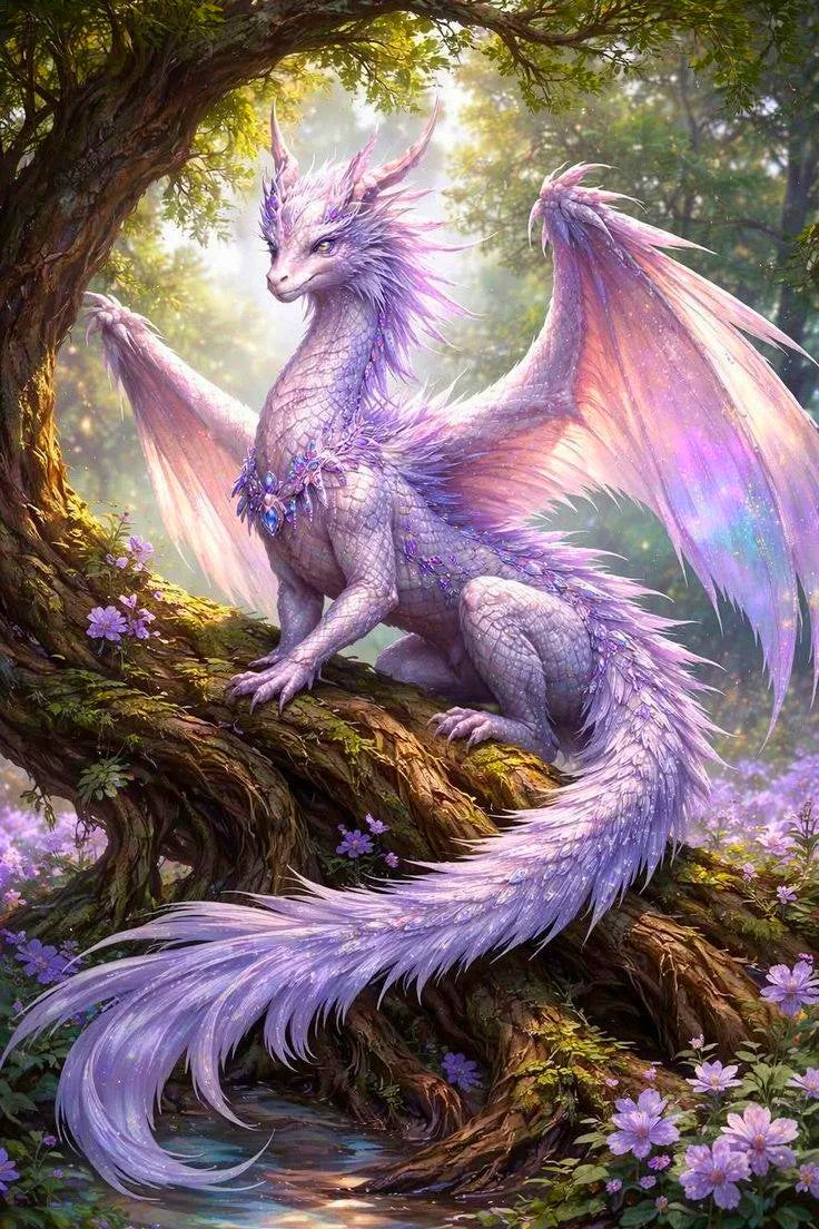 Paarse draak