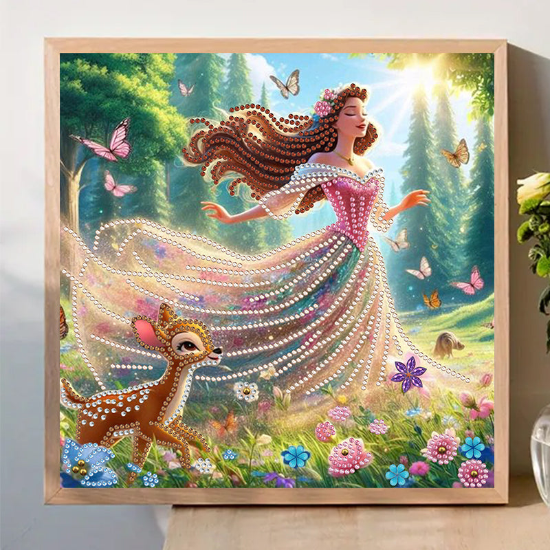 Partial Special Shaped Diamond Painting - Cartoon