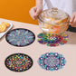 Diamond Painting Placemats | Mandala (4 Stuks / Set) | Inclusief Beugel