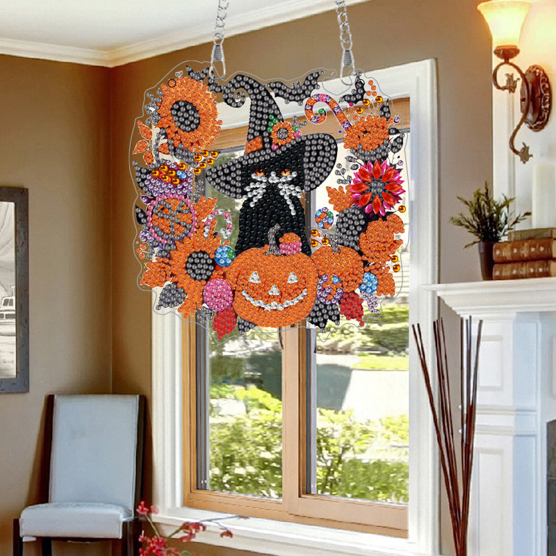 DIY Diamond Painting Hanger|Halloween