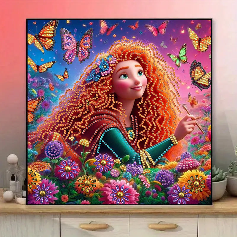 Partial Special Shaped Diamond Painting - Cartoon