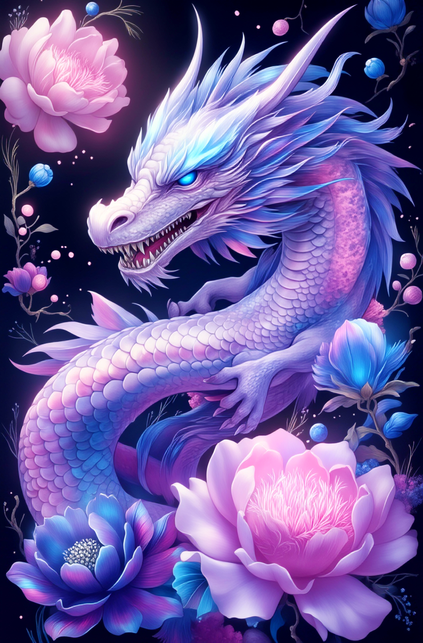 Paarse draak