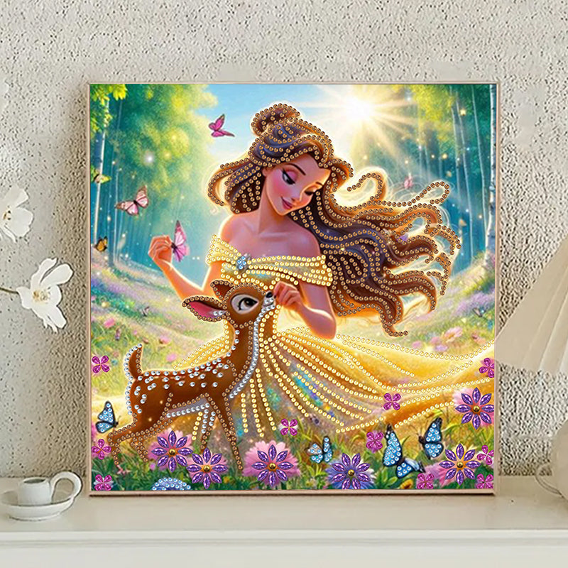 Partial Special Shaped Diamond Painting - Cartoon