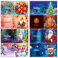 Diamond Painting Wenskaart | Kerstmis (Set Van 8)