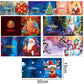 Diamond Painting Wenskaart | Kerstmis (Set Van 8)