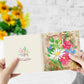 Diamond Painting Wenskaart | Bloemen (Set Van 8)