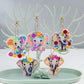 Diamond Painting Sleutelhanger Schattige Olifant (Set Van 5)