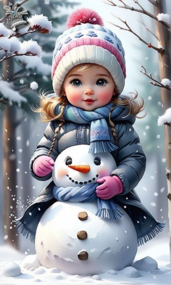 Sneeuwpop Meisje