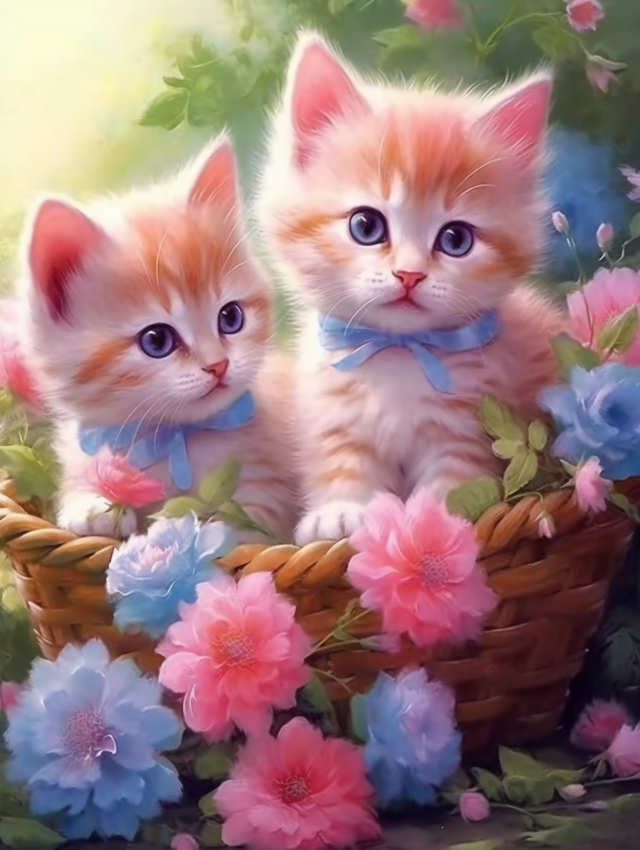 Twee Schattige Kittens