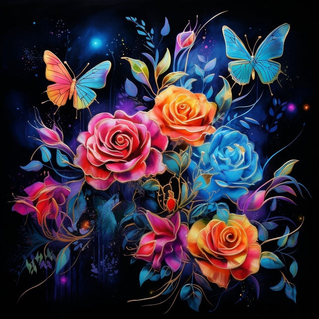Olifant Diamond Painting Kits voor volwassenen, 5D DIY Diamond Painting Animal Diamond Art Kits voor Kids Beginner, Vierkante Volledige Boor Diamant Stippen Gem Art Borduurpakketten, Home Muur Decor