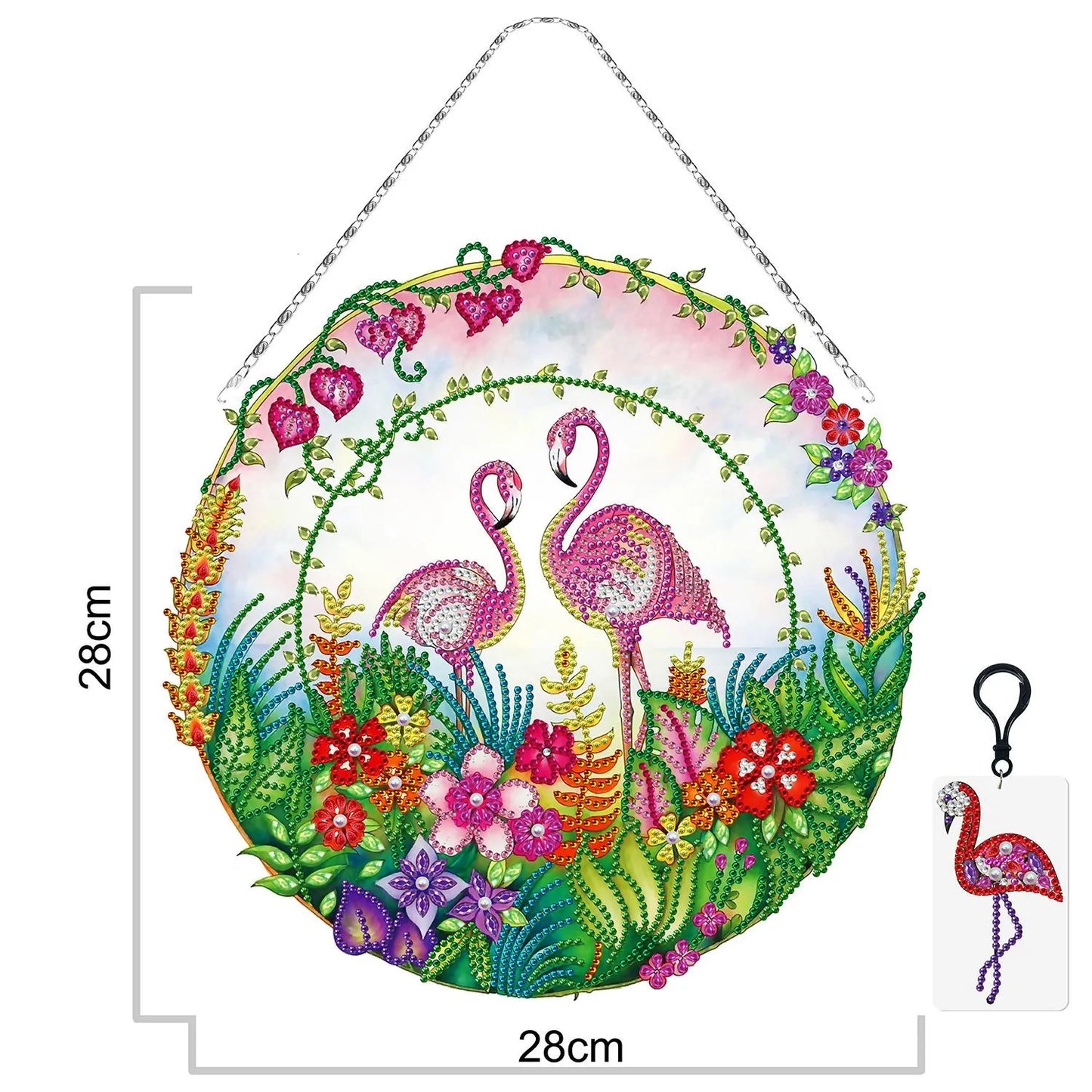 DIAMOND PAINTING HANGER | FLAMINGO