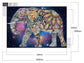 LUMINOUS DIAMOND PAINTING | ELEPHANT