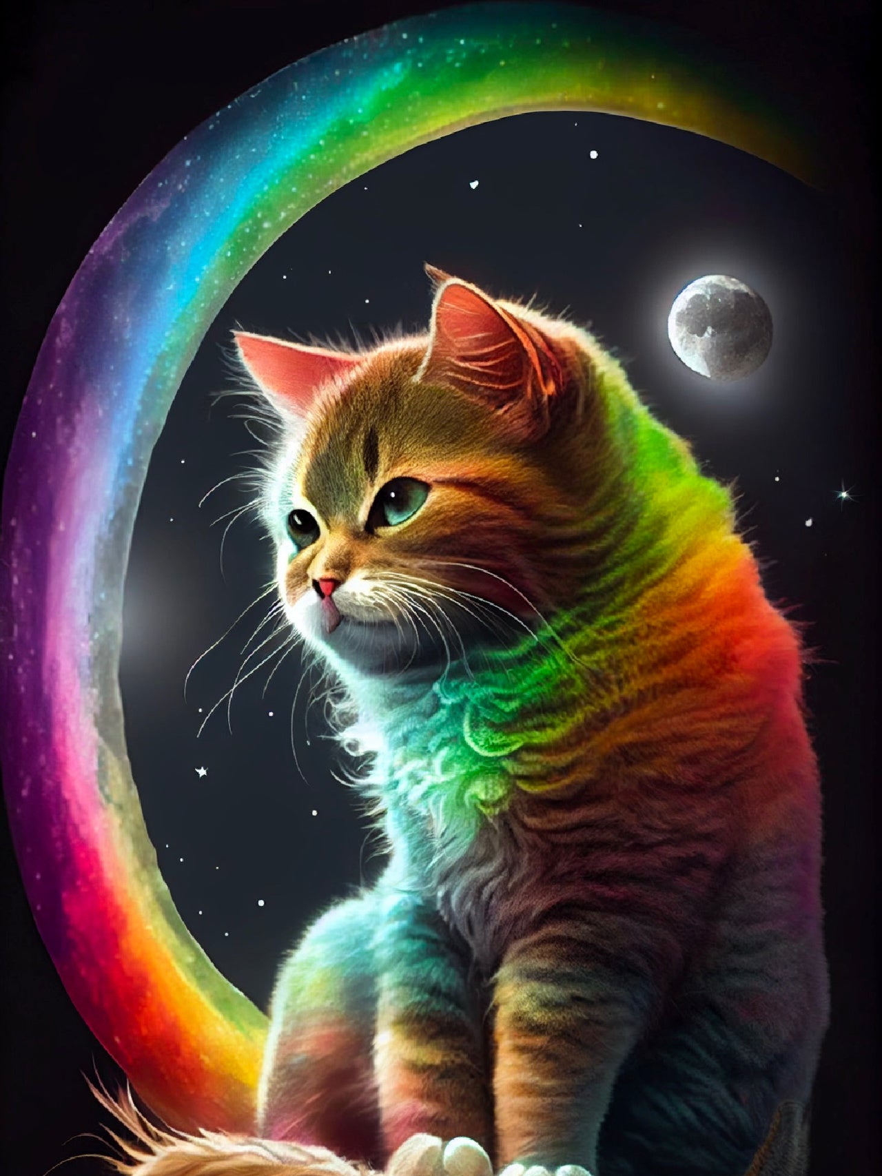 Rainbow Cat